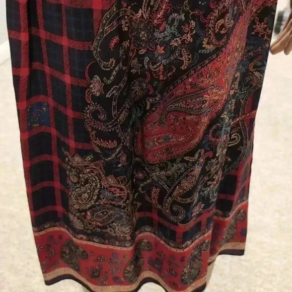 Vintage silk Neiman Marcus midi dress - Picture 9 of 12